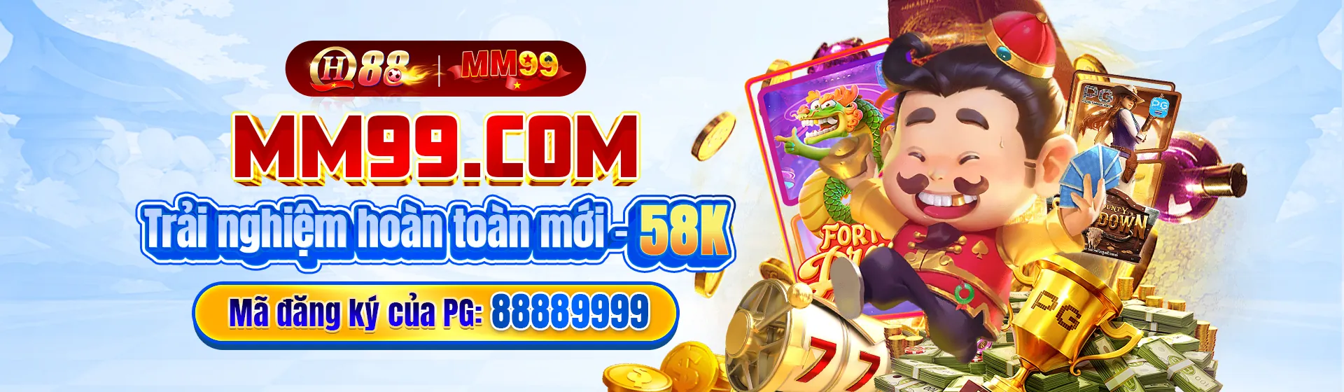 Hình ảnh chính Kubet777 Nổ Hũ với biểu tượng jackpot và tiền vàng